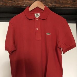 Lacoste Authentic t-shirt men’s. Size 7. New WTag